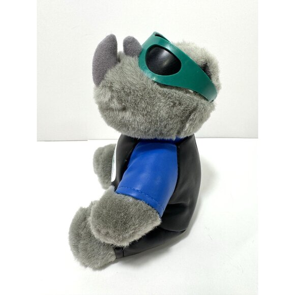 Rhinoceros Stuffed Rhino Plush Rhinocort Aqua Advertising Pharma 9" Lot of 3 - Picture 9 of 15